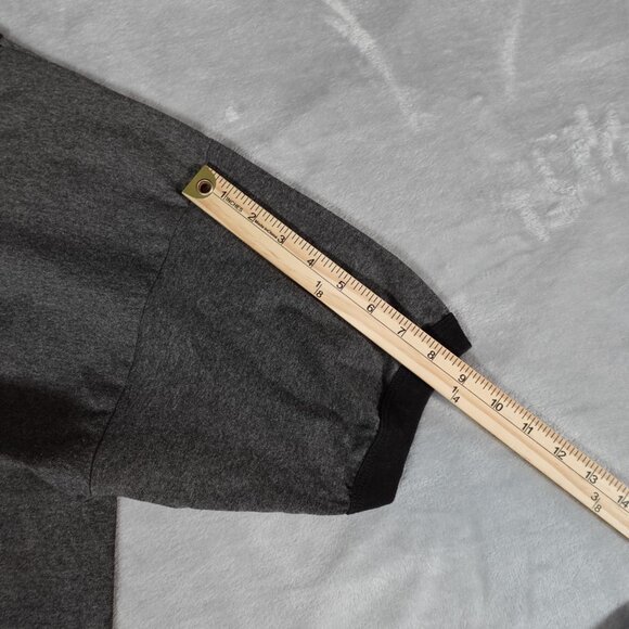 Vintage Chevrolet Chevelle Muscle Car Ringer T Shirt Mens L Slim Fit Y2K - Picture 7 of 7